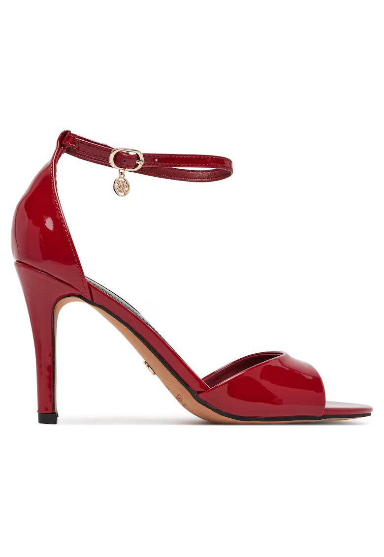 NINE WEST Дамски сандали на ток - червени
