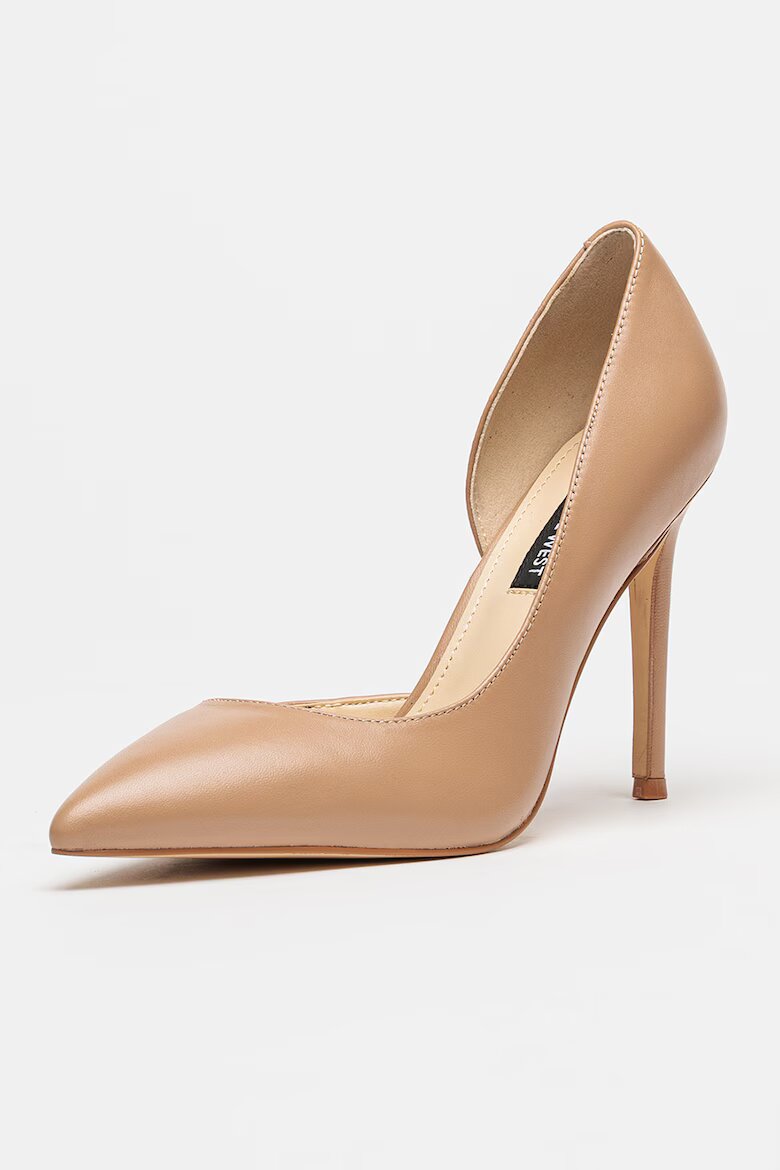 NINE WEST Кожено стилето Jasmine Бежов
