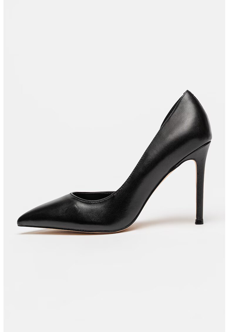 NINE WEST Кожено стилето Jasmine - Черен