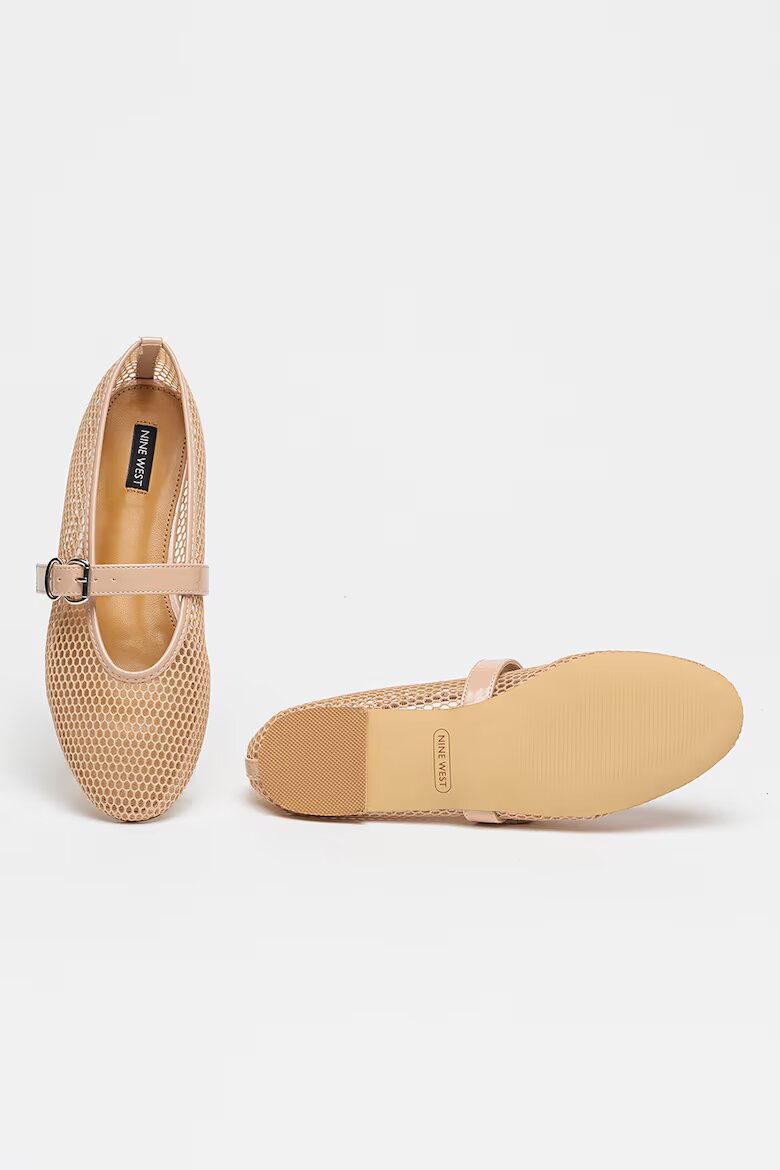 NINE WEST Пантофки Enaya Mary-Jane Бежов