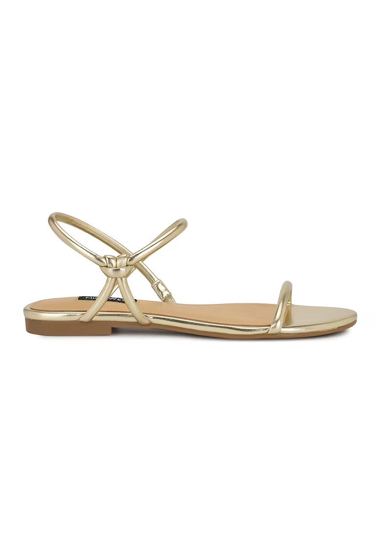 NINE WEST Сандали Maizy с овален връх - Златист
