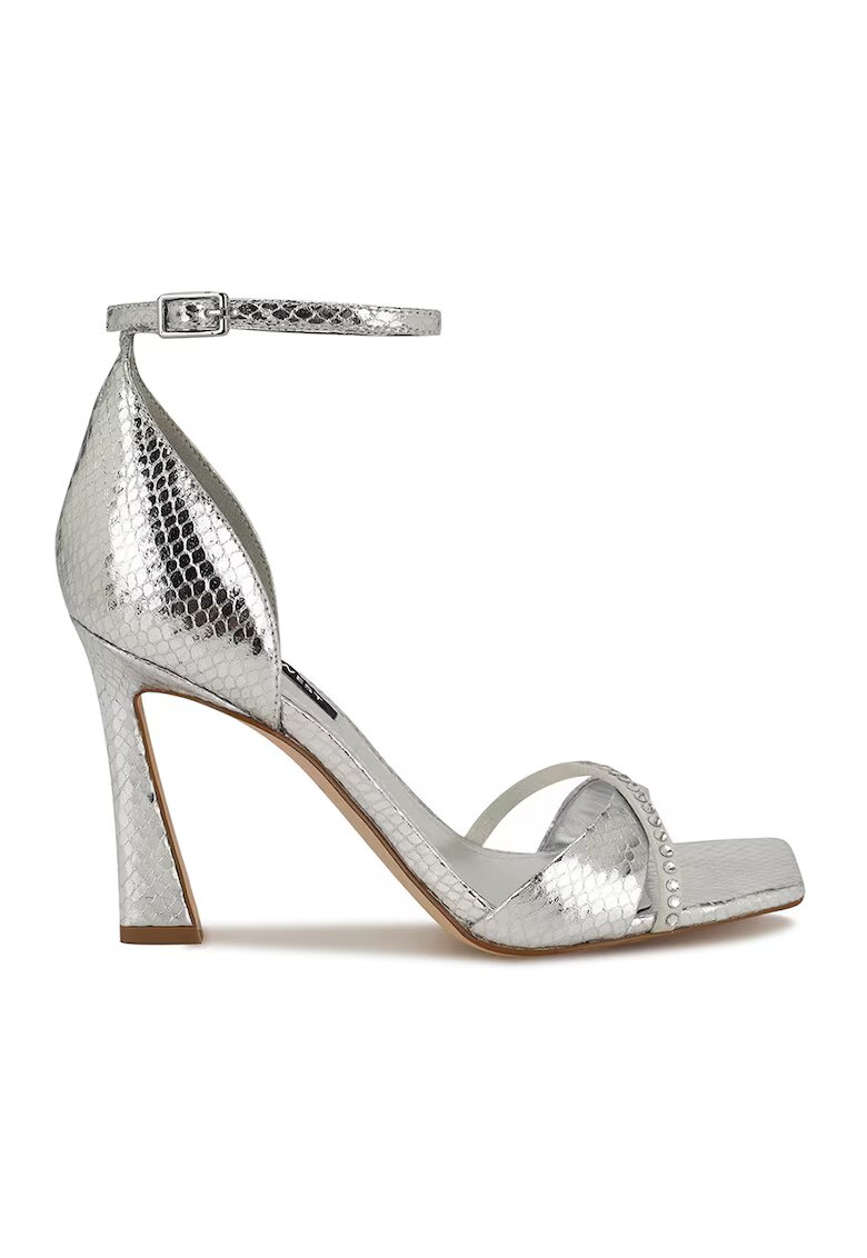 NINE WEST Сандали от еко кожа Tapple - Сребрист