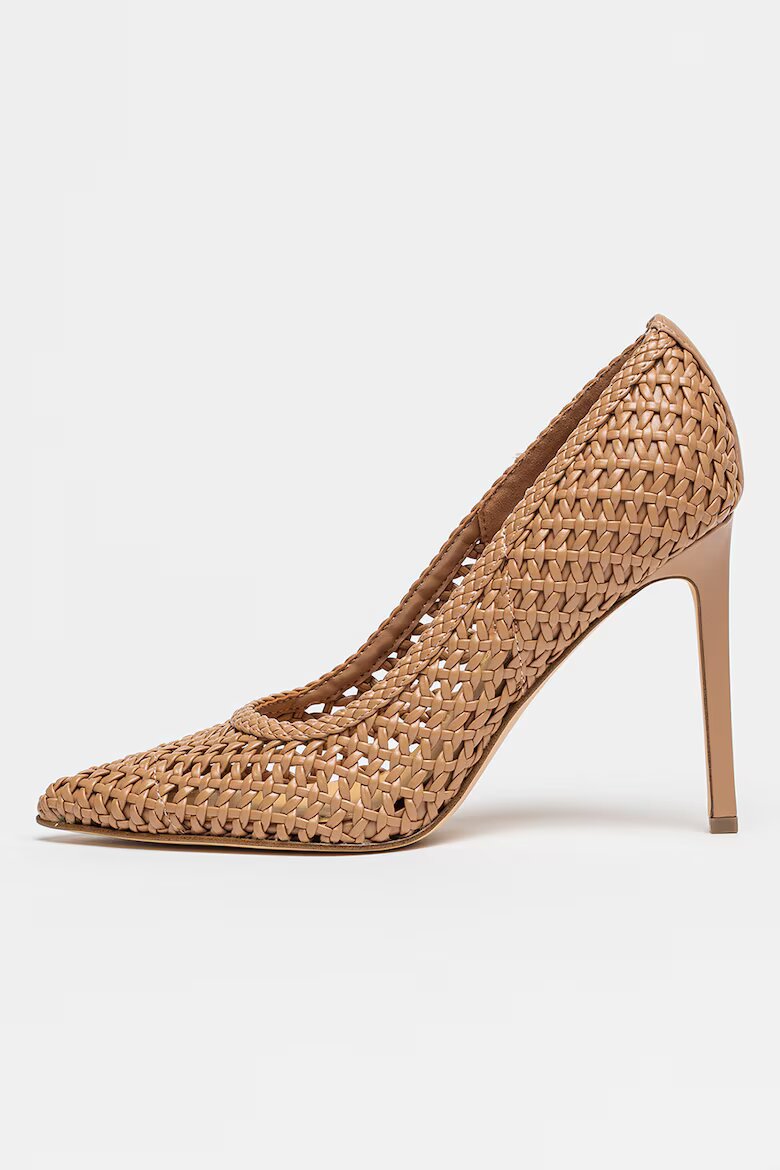 NINE WEST Заострени обувки стилето Tatiana Карамел