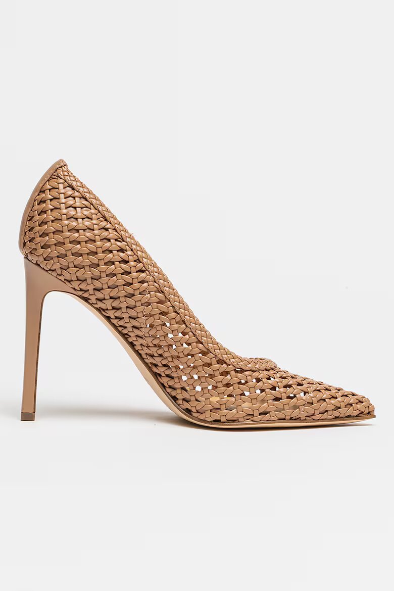 NINE WEST Заострени обувки стилето Tatiana Карамел