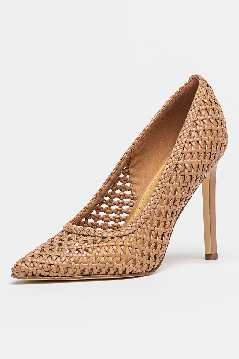 NINE WEST Заострени обувки стилето Tatiana Карамел