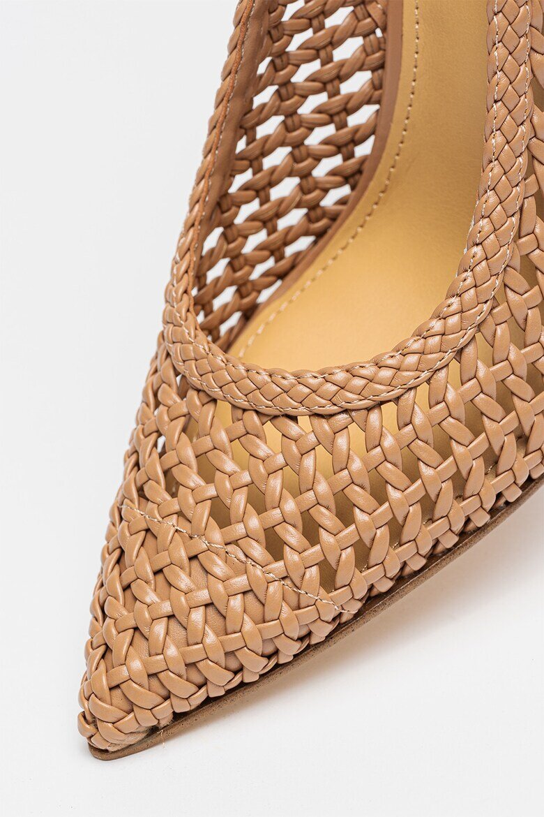 NINE WEST Заострени обувки стилето Tatiana Карамел