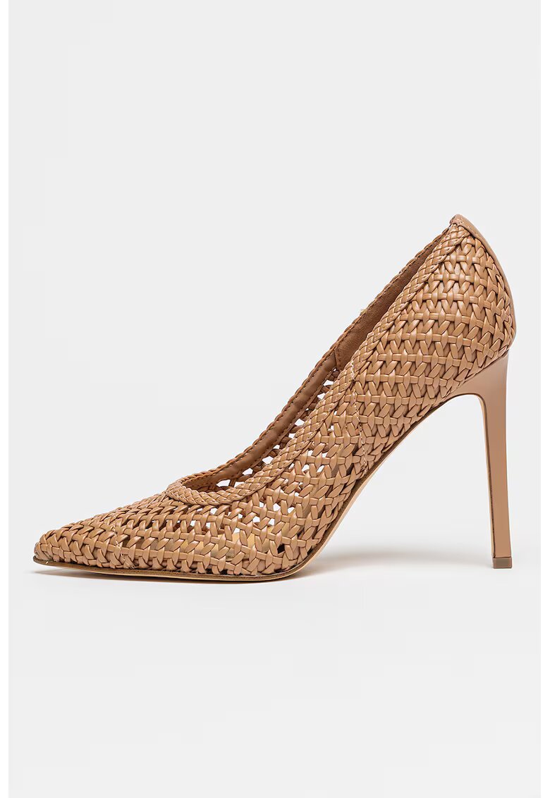 NINE WEST Заострени обувки стилето Tatiana - Карамел