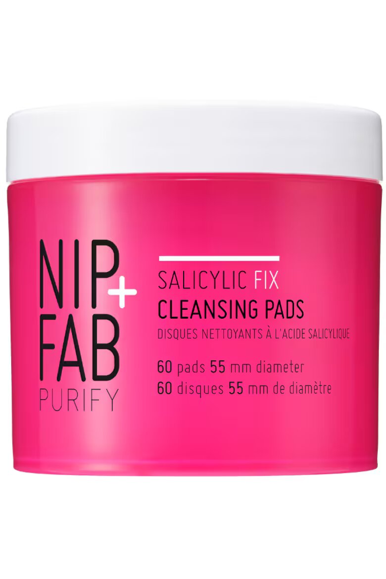 NIP+FAB Дискове за премахване на грим Salicylic Acid Night Pads 60 бр