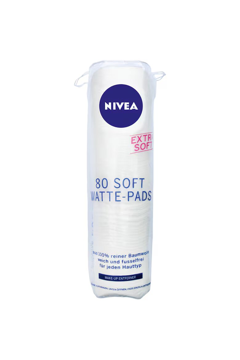 Nivea Дискове за почистване на грим Soft White 80 броя