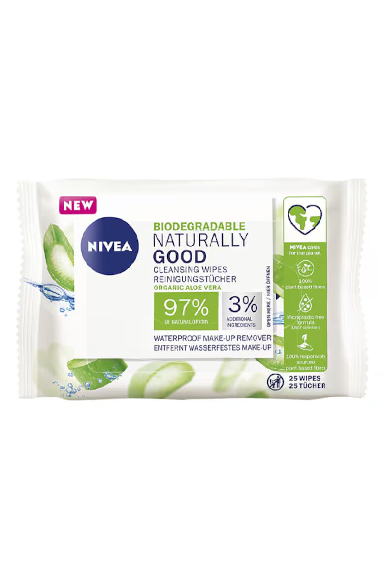 Nivea кърпички за премахване на грим 25 бр Сух/Мазна/Нормална
