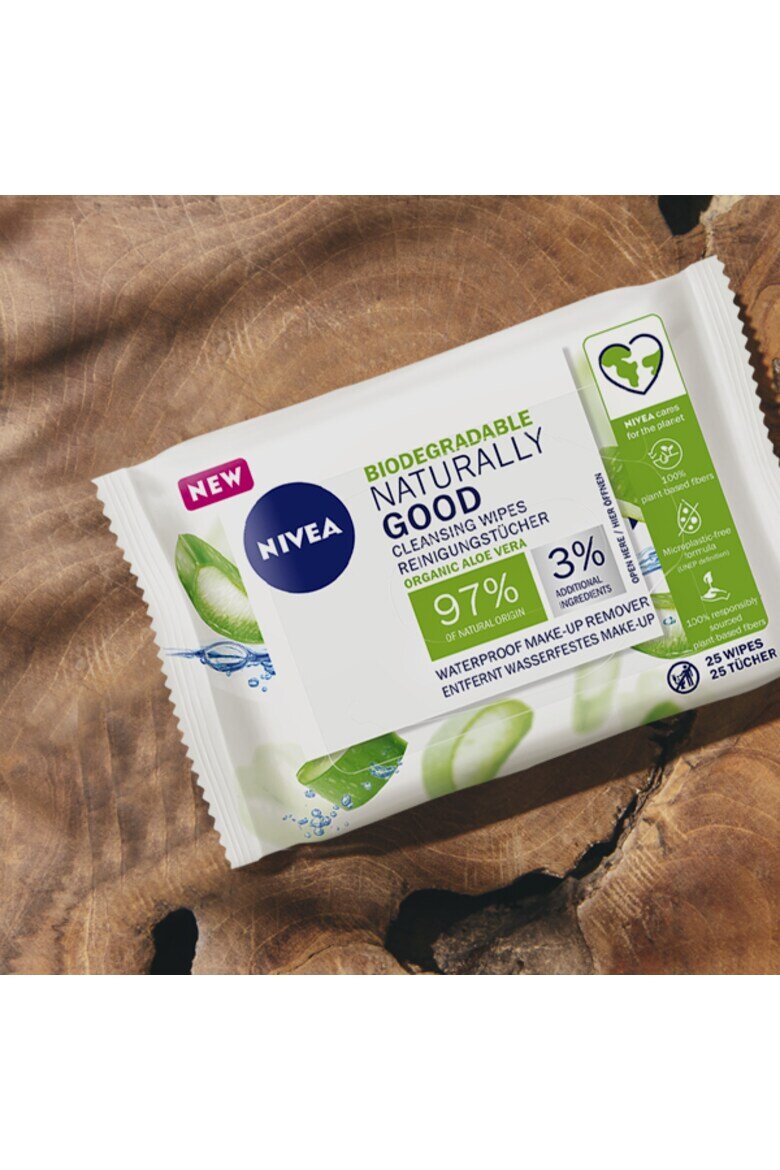 Nivea кърпички за премахване на грим 25 бр Сух/Мазна/Нормална