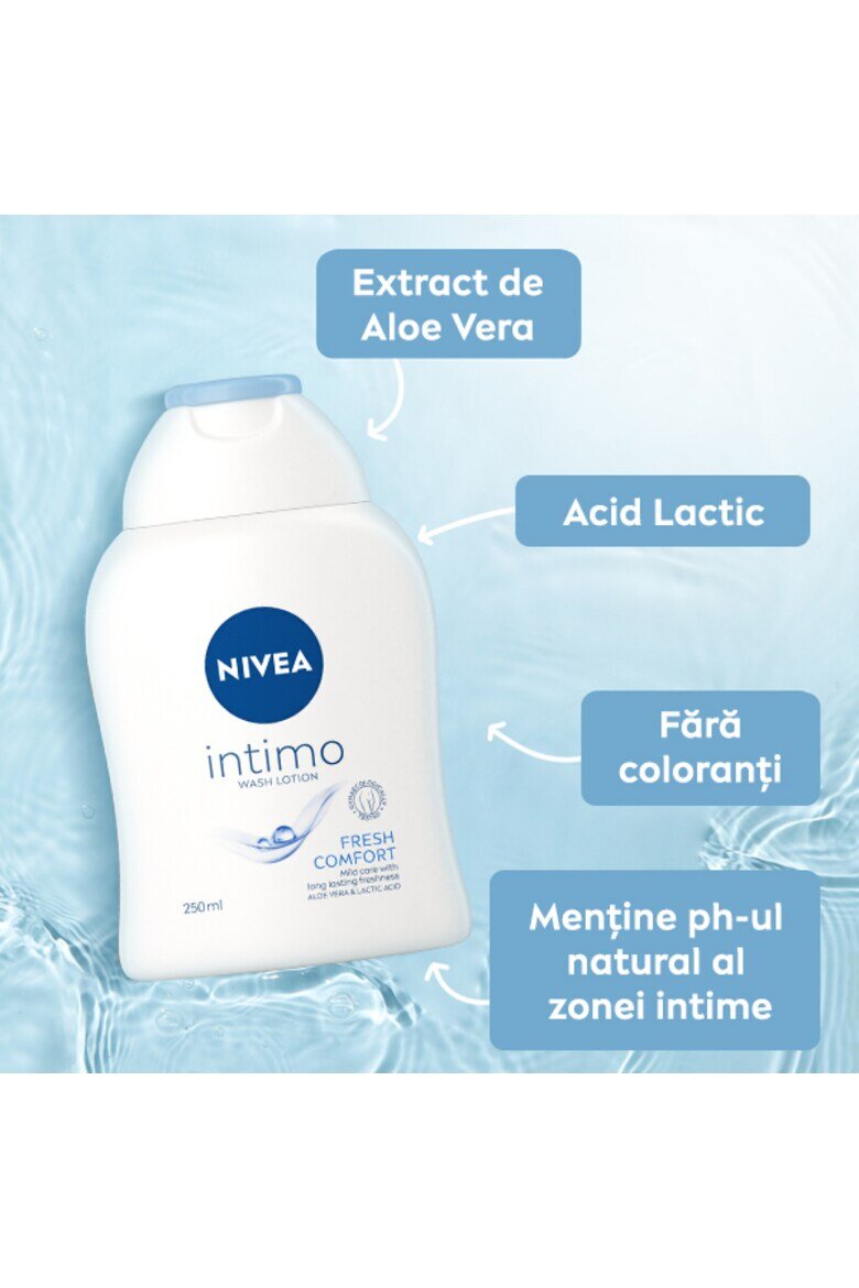 Nivea Лосион Fresh Comfort за почистване на интимната зона Intimo 250 мл