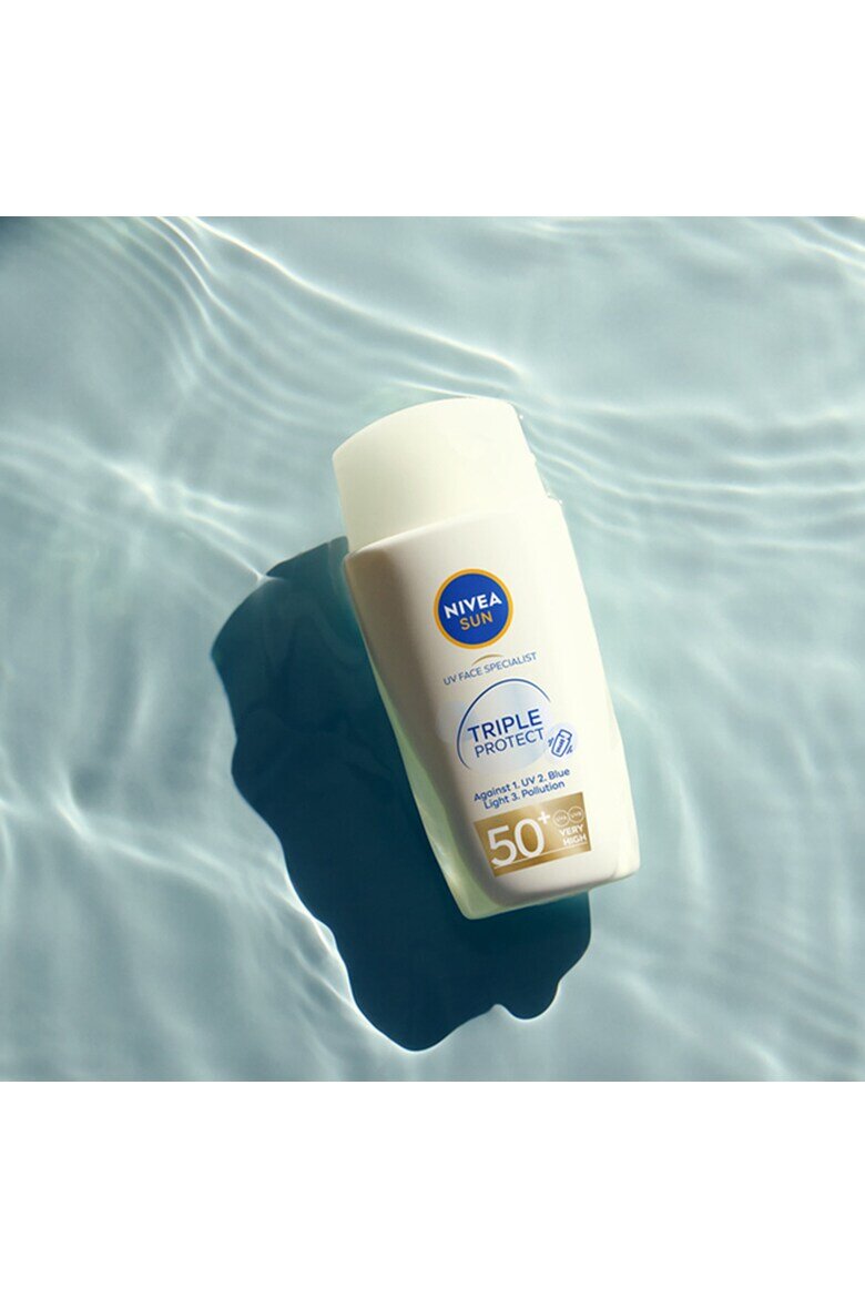 Nivea Слънцезащитен флуид sun triple protect skin с FPS50+ 40 мл