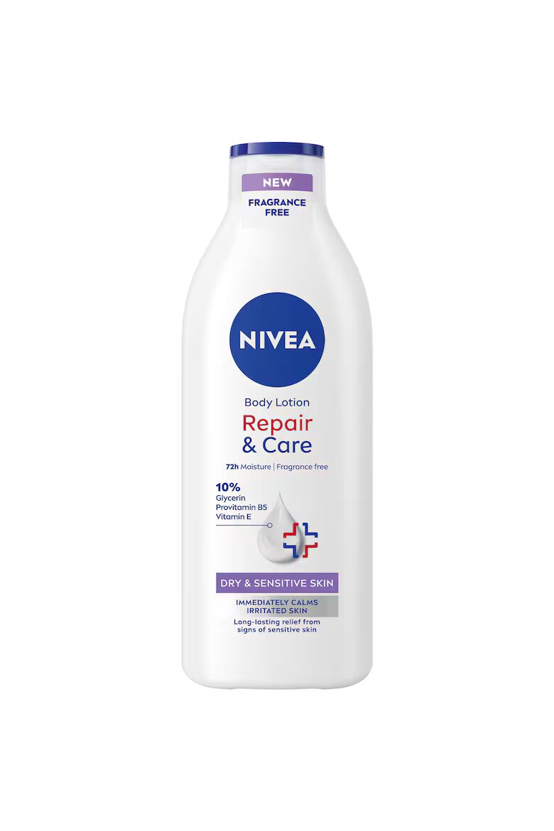 Nivea Възстановяващ лосион за тяло Repair & Care Perfume-Free 400 мл