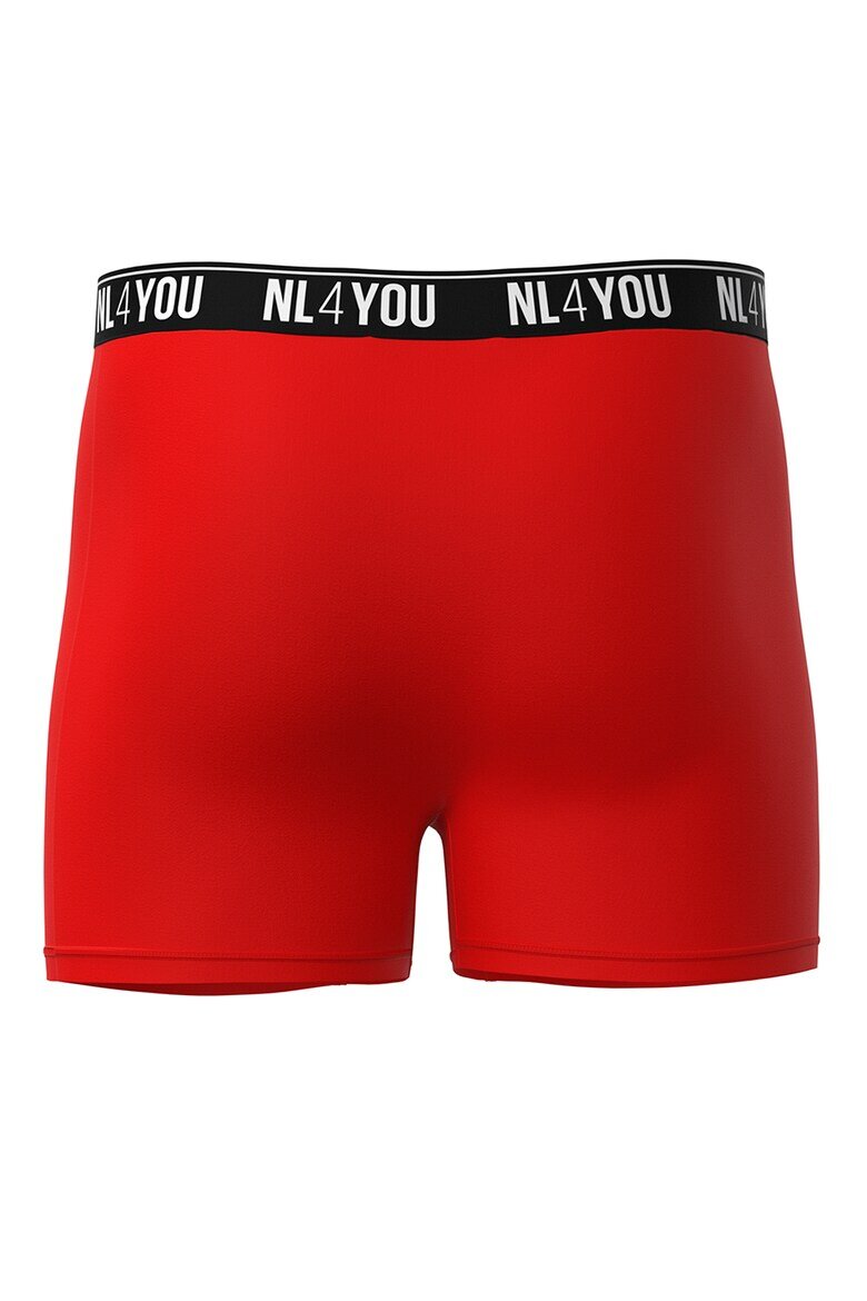 NL4YOU Боксерки с памук с лого на талията