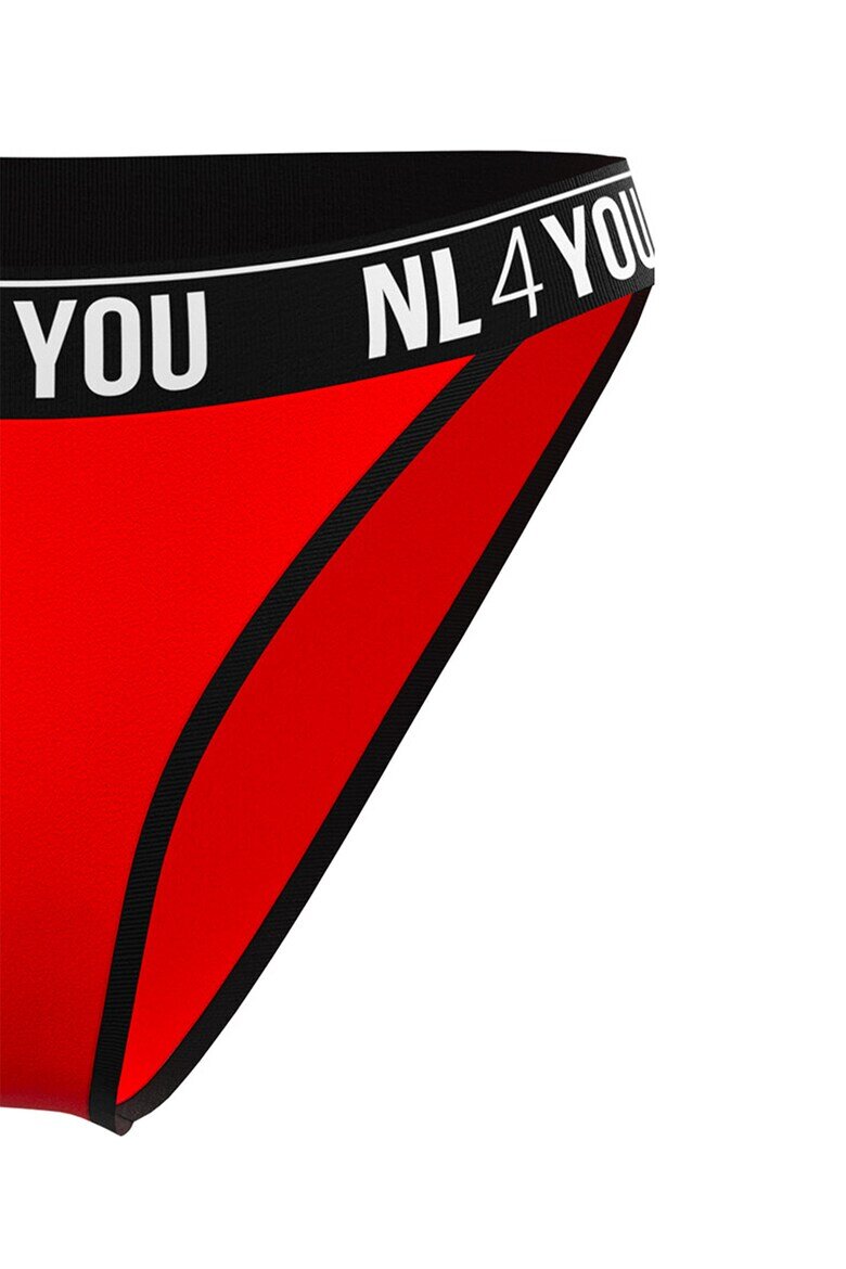 NL4YOU Бразилиана с лого Червен/Черен