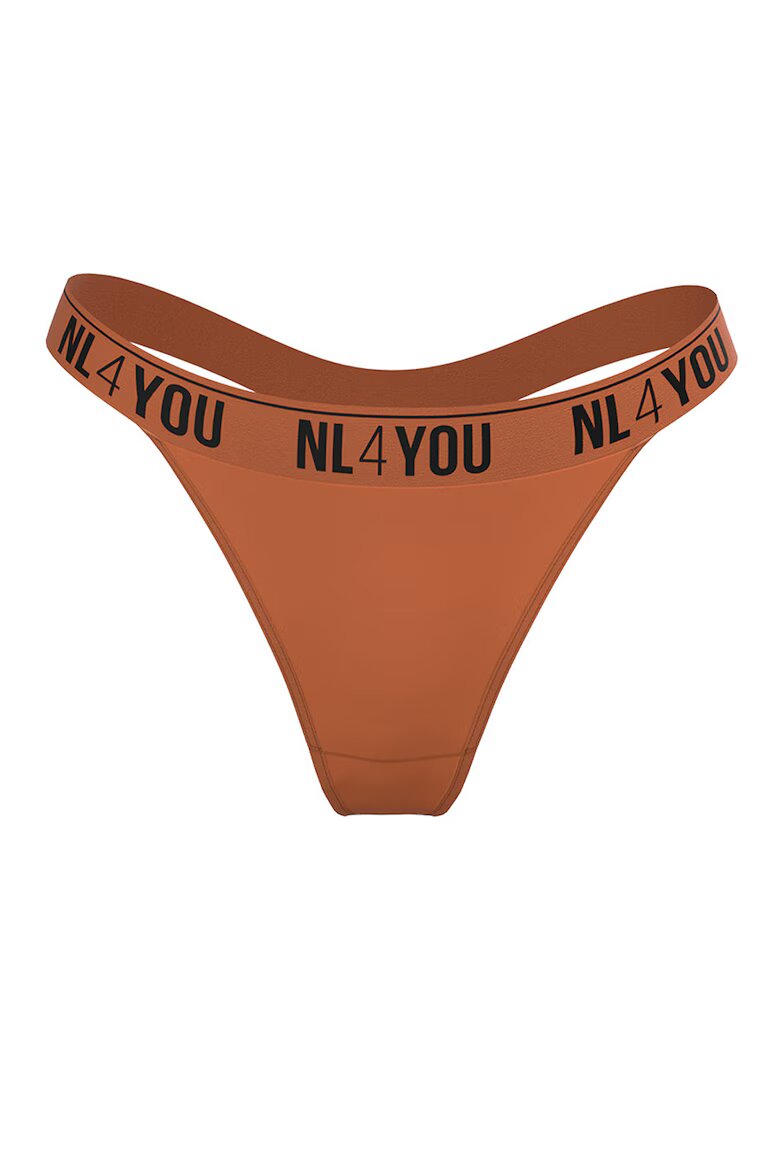 NL4YOU Танга с памук с лого