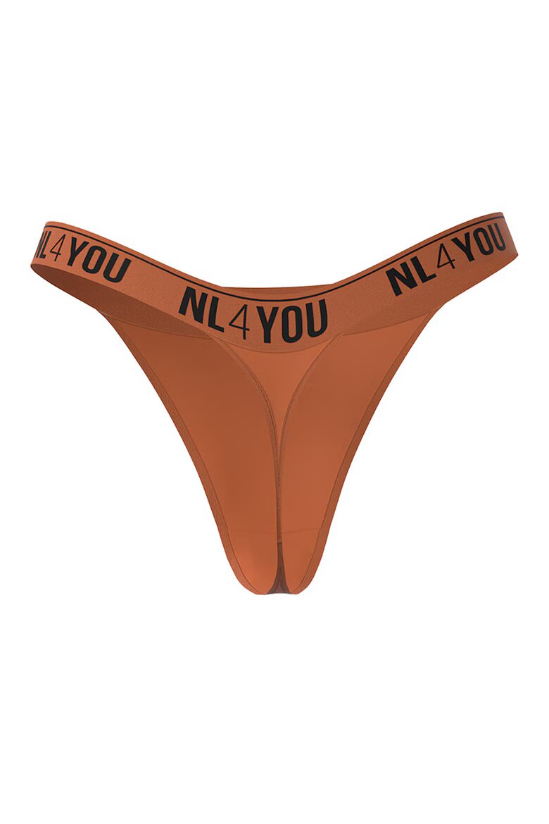 NL4YOU Танга с памук с лого