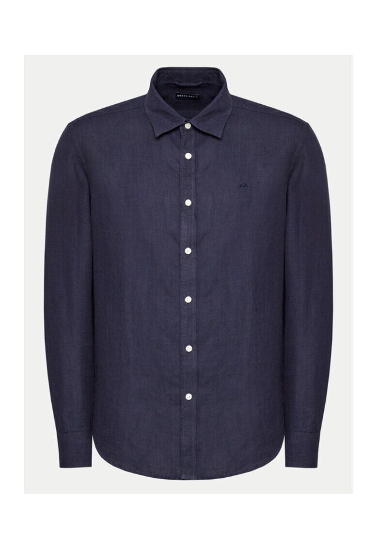 North Sails Мъжка риза - 99858 - Linen - S INTL - Navy