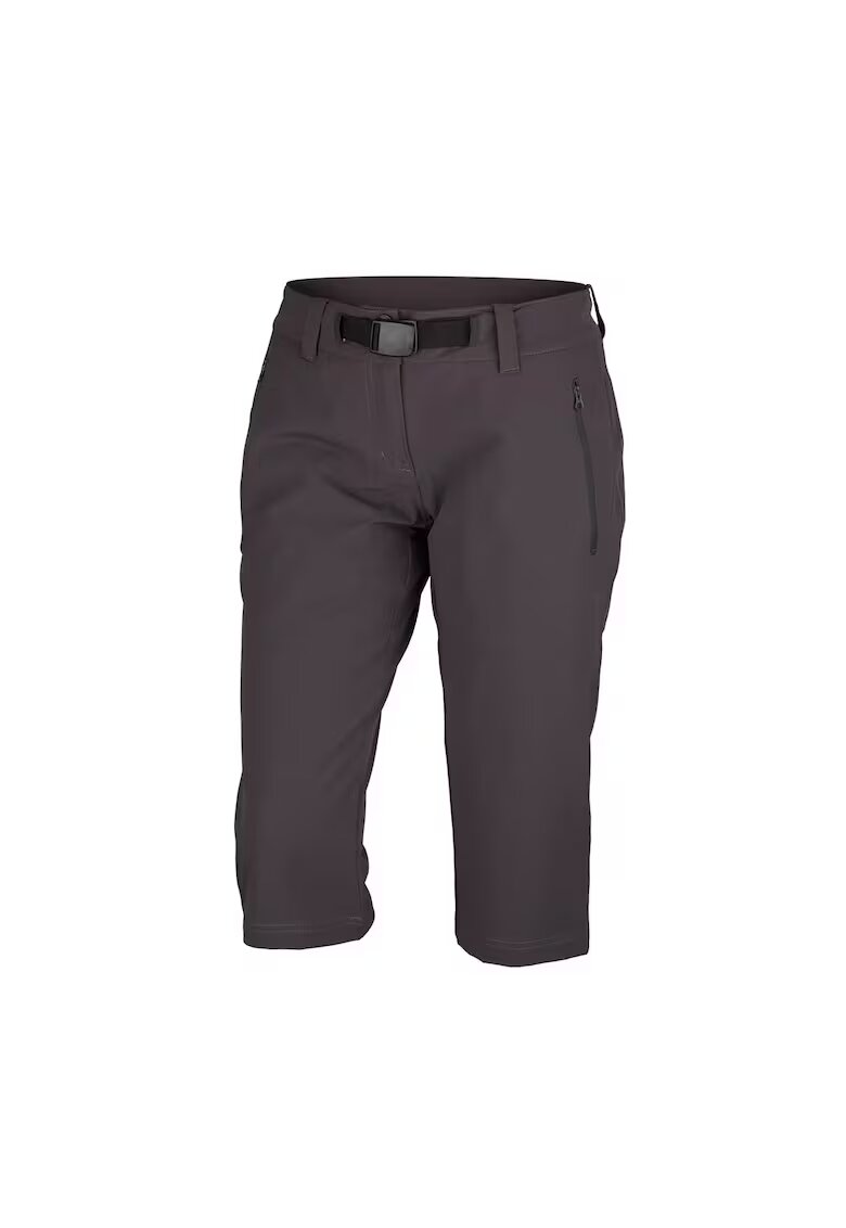 NORTHFINDER Дамски еластични панталони 3/4 с regular fit кройка Wendy