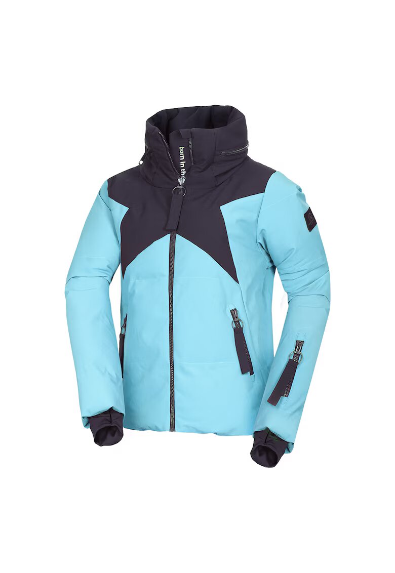 NORTHFINDER Дамско ски яке 2L 5K/5K Ashtyn - розов/черен - Blue Black