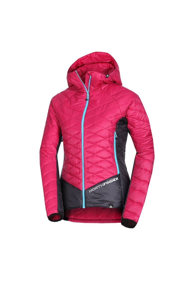 NORTHFINDER Дамско софтшел яке 10K/10K с изолация Primaloft®GOLD Active Opalena 1 - Cherry