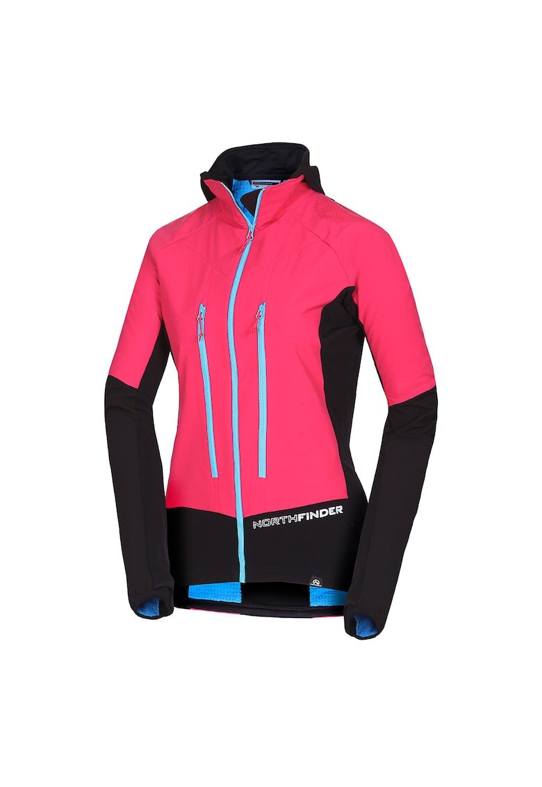 NORTHFINDER Дамско яке за ски алпинизъм - хибридно Polartec® KRIZNA 2