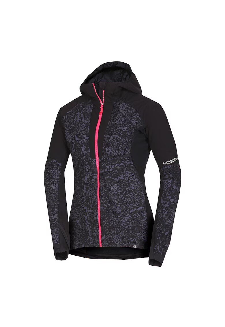 NORTHFINDER Дамско яке за ски туринг Active Primaloft® Rohace 3 - Черен