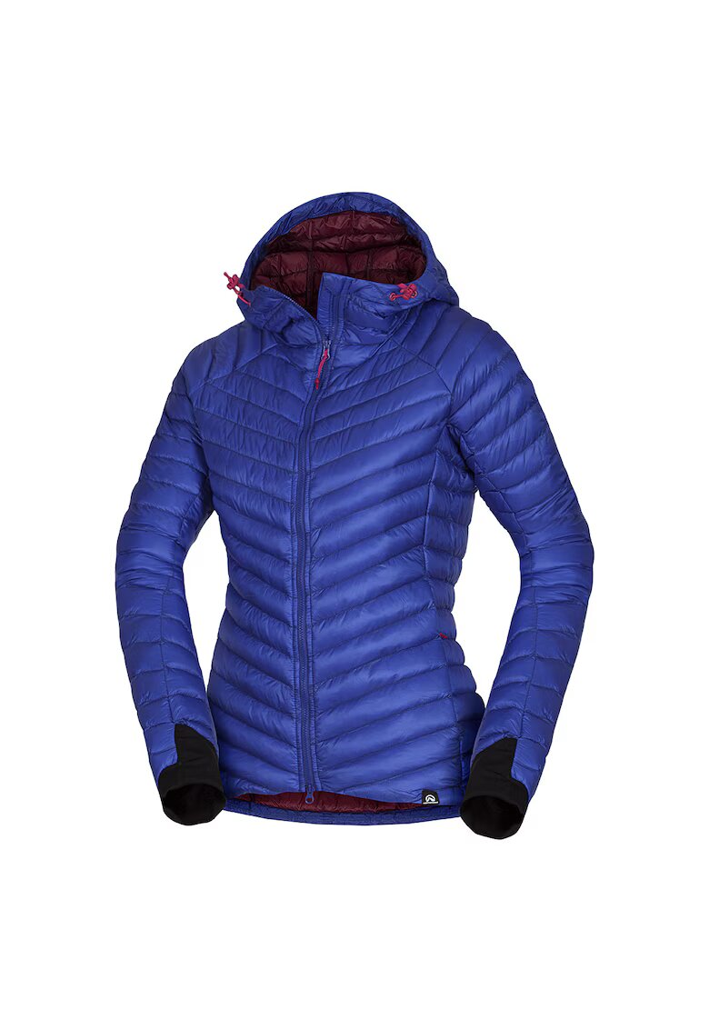 NORTHFINDER Дамско яке за трекинг с изолация Primaloft® InsulationDown Blend Beskydy - Тъмносин