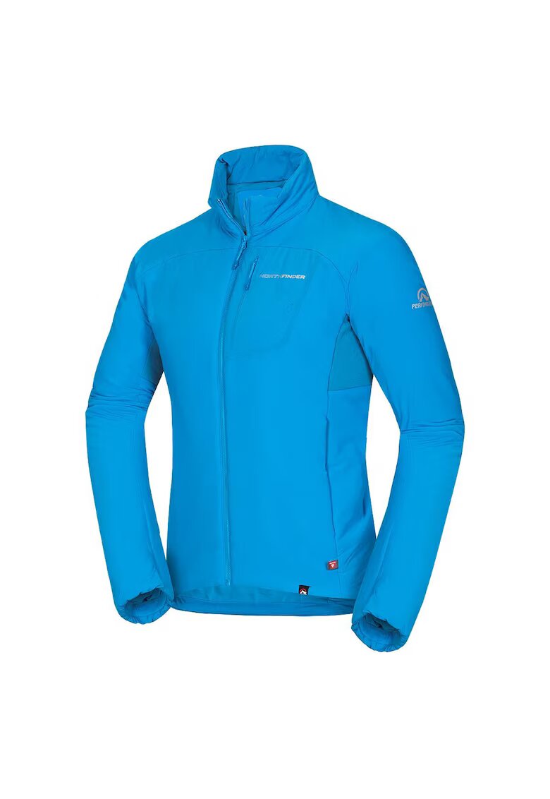 NORTHFINDER Мъжко хибридно яке PrimaLoft® ThermoPlume® slim fit Smrek