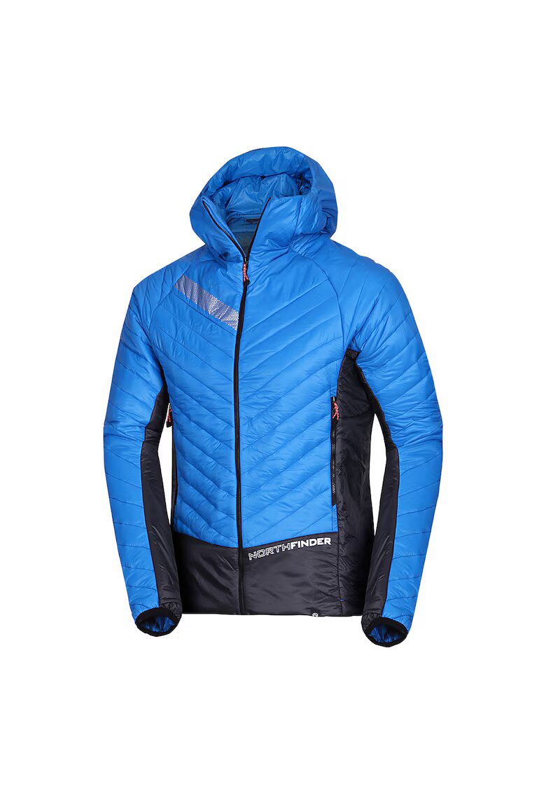 NORTHFINDER Мъжко ски туринг яке Primaloft® OHNISTE 1 - Черен/Тъмносин