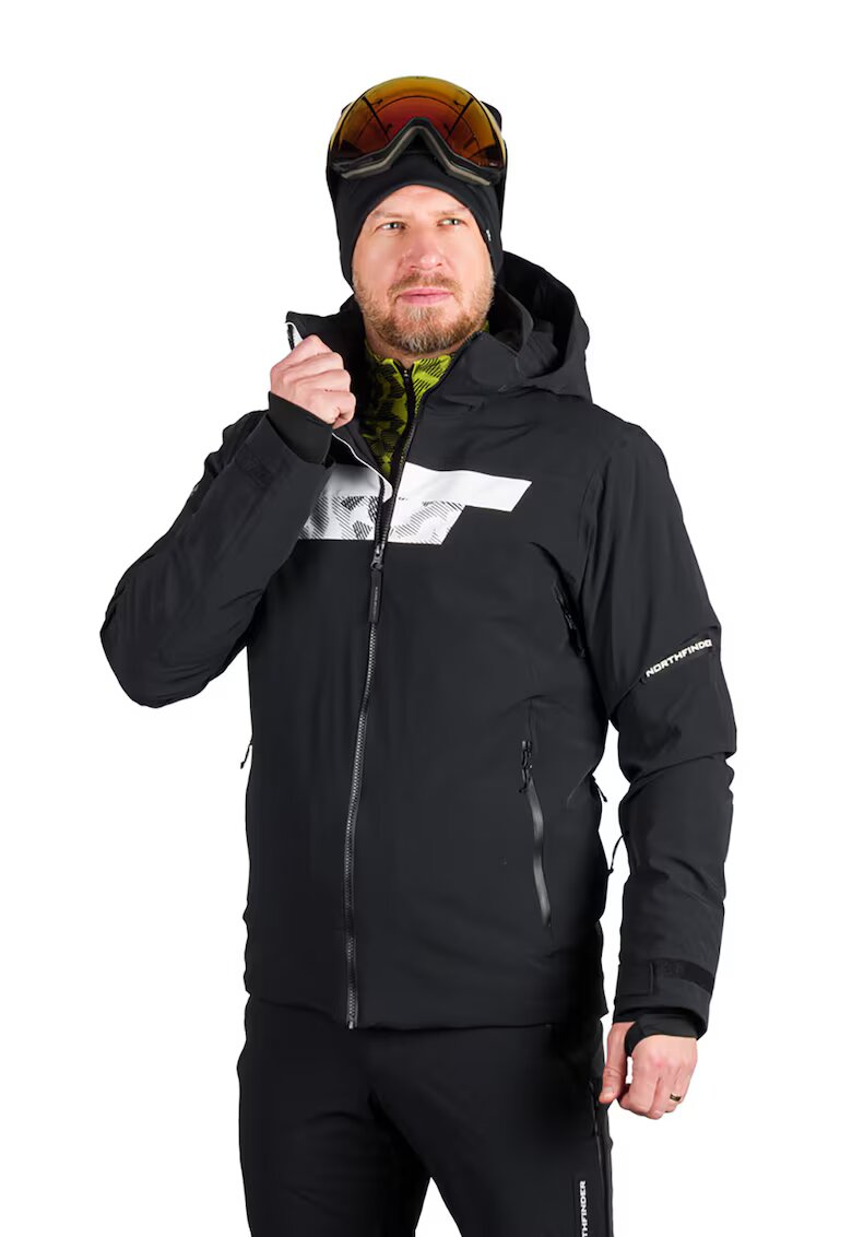 NORTHFINDER Мъжко ски яке 2L 10K/10K Volos - Черен