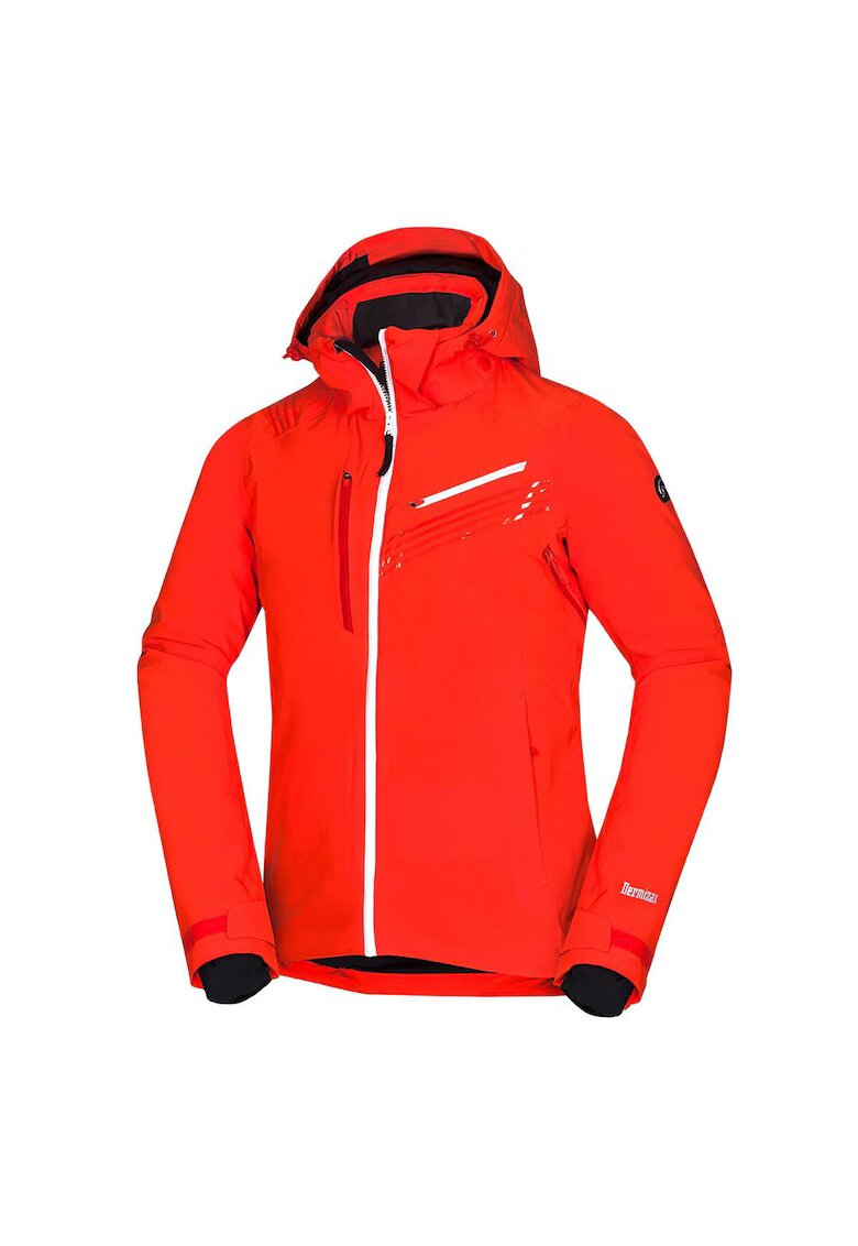 NORTHFINDER Мъжко ски яке Primaloft® Dermizax 20K/10K Tohnis - Червен