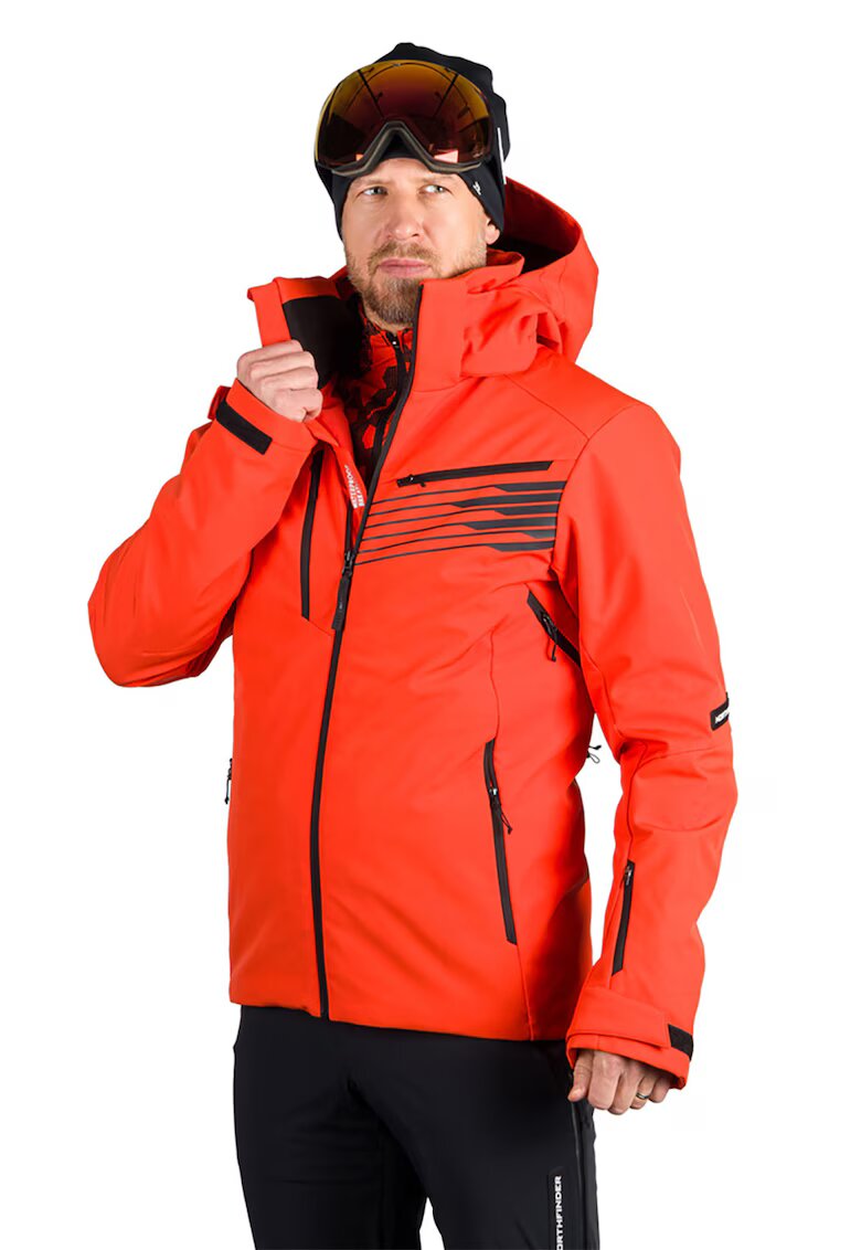 NORTHFINDER Мъжко ски яке софтшел 3L 10K/5K Bartalan - Червен