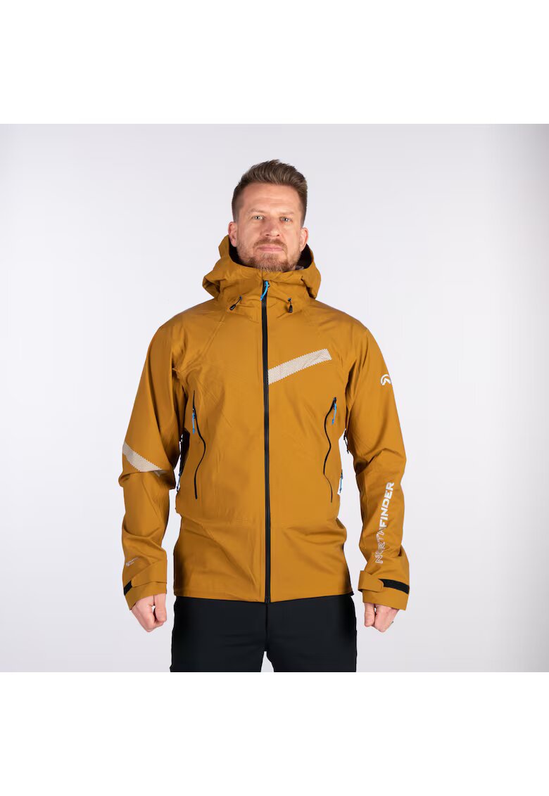 NORTHFINDER Мъжко яке с мембрана 20К/20К Pertex®Shield Draci M - hardshell - Синапено жълто