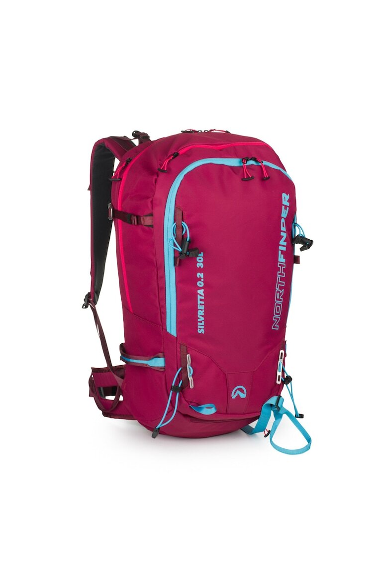 NORTHFINDER Техническа ски-алпийска раница 30L SILVRETTA 2 - Бордо