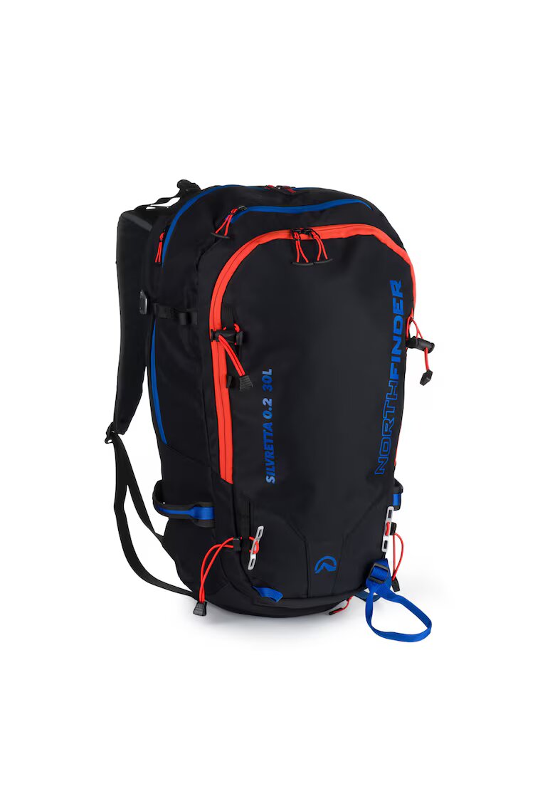 NORTHFINDER Техническа ски-алпийска раница 30L SILVRETTA 2 - Черен