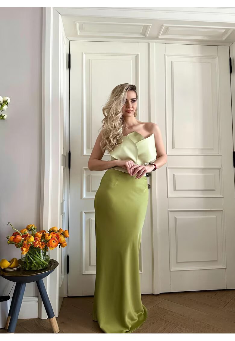 Nympha Clothing Fusta Jade whisper - Зелен