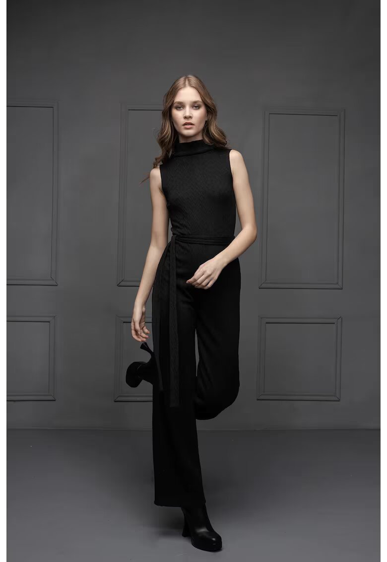 Nympha Clothing Гащеризон без ръкави Kirsi - Черен