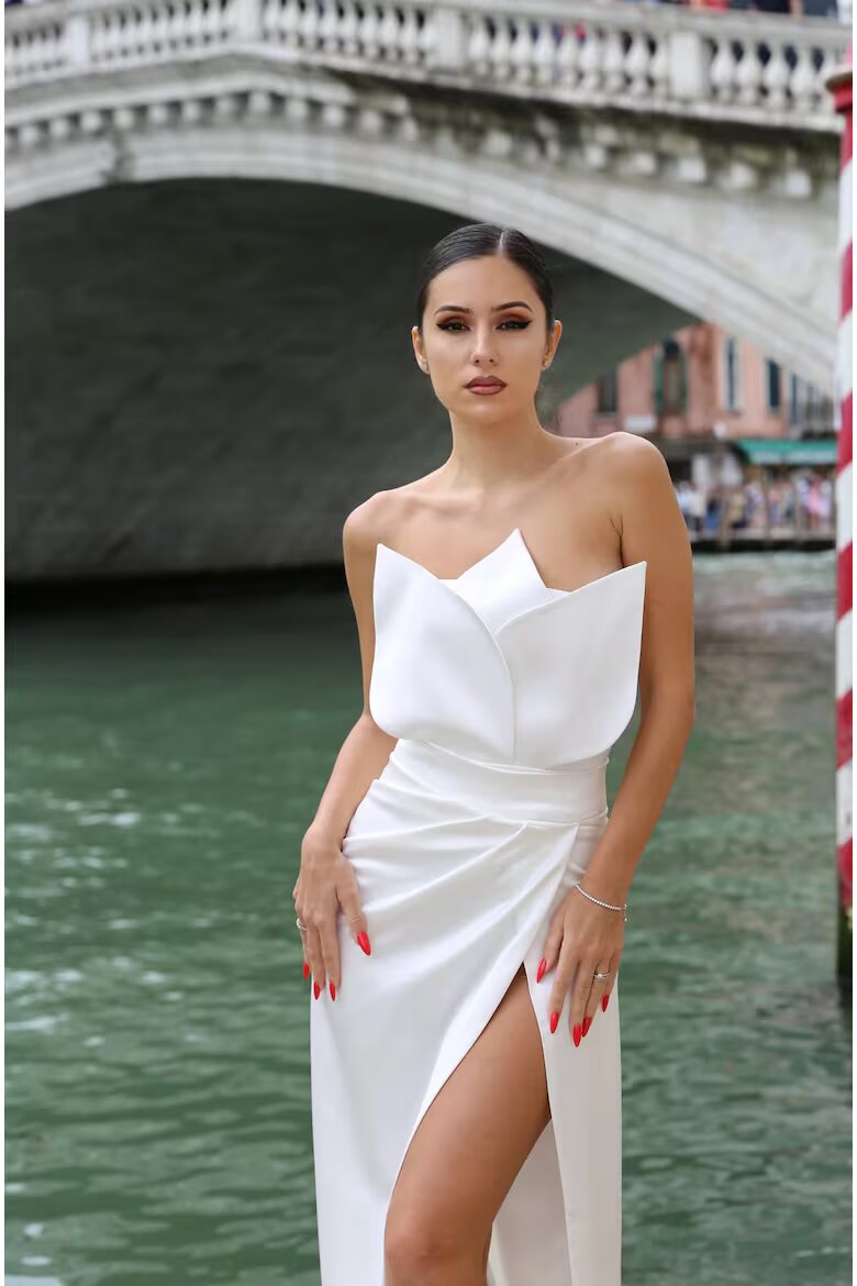 Nympha Clothing Корсет Бял лотос