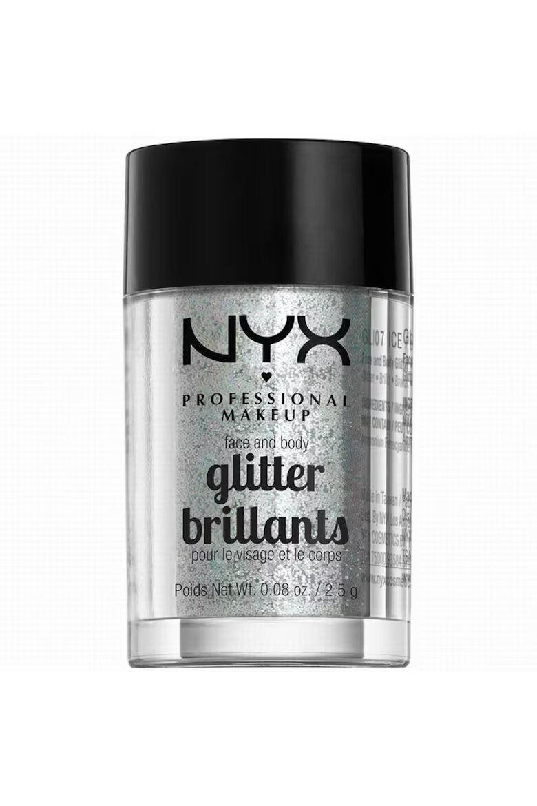 NYX Professional Makeup Блясък за лице и тяло NYX PM Face & Body Glitter Ice