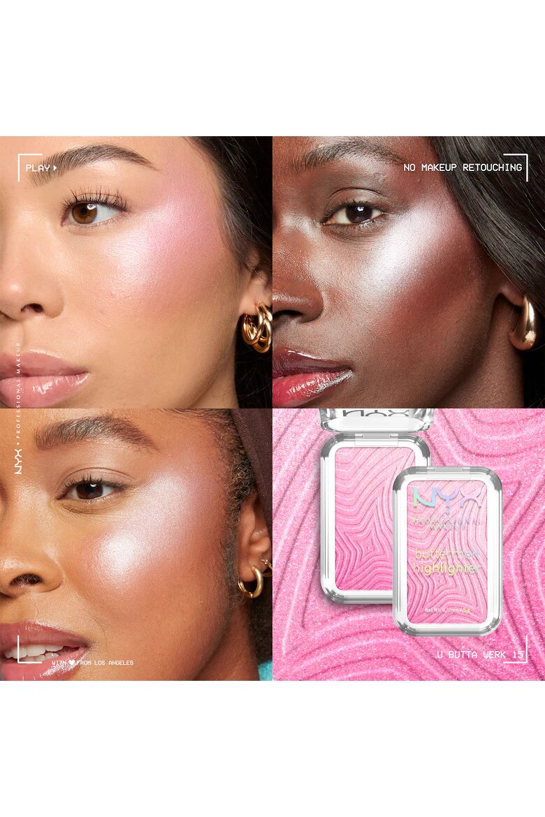 NYX Professional Makeup Buttermelt пудра-илюминатор U Butta Werk