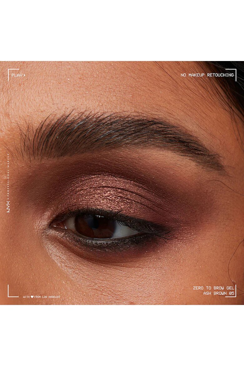 NYX Professional Makeup Гел за вежди NYX PM Zero to brow Ash Brown