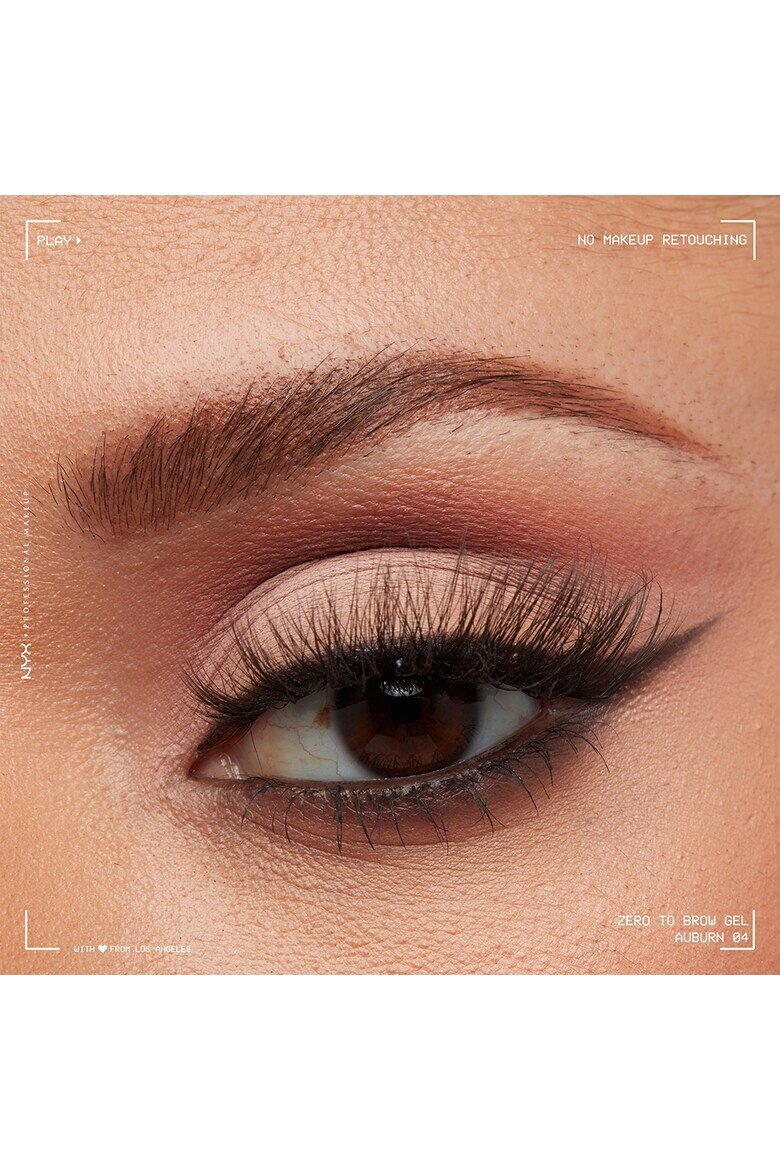 NYX Professional Makeup Гел за вежди NYX PM Zero to brow Auburn