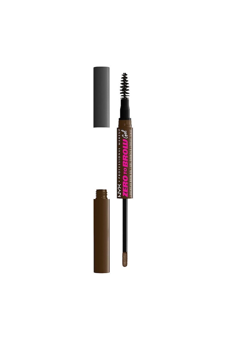 NYX Professional Makeup Гел за вежди NYX PM Zero to brow Chocolate