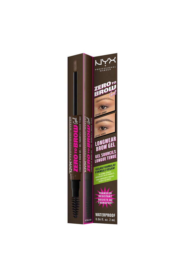NYX Professional Makeup Гел за вежди NYX PM Zero to brow Espresso