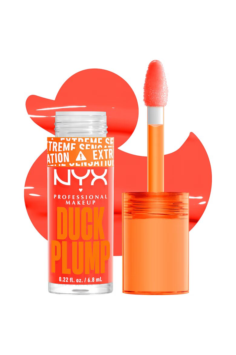 NYX Professional Makeup Гланц за устни NYX PM Duck Plump 7 мл Peach Out