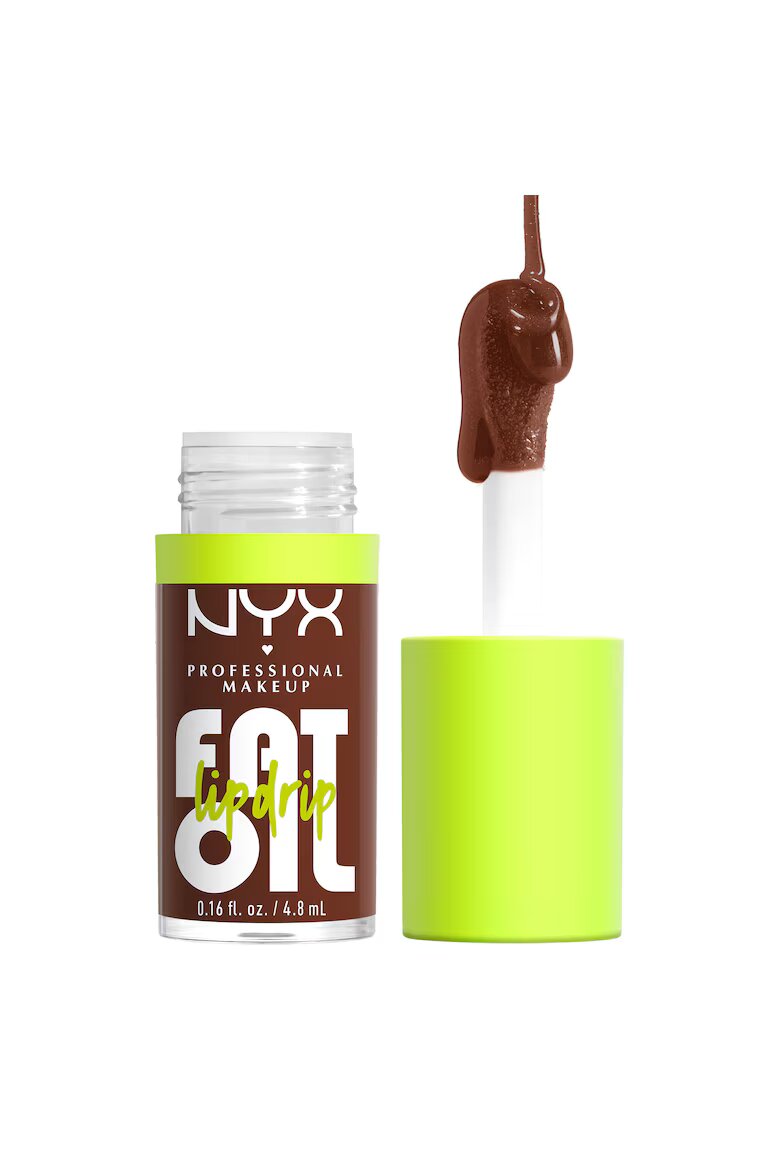 NYX Professional Makeup Гланц за устни NYX PM Fat Oil Lip Drip 09 Chillin Like a Villian 4.8 мл Livin the Cream