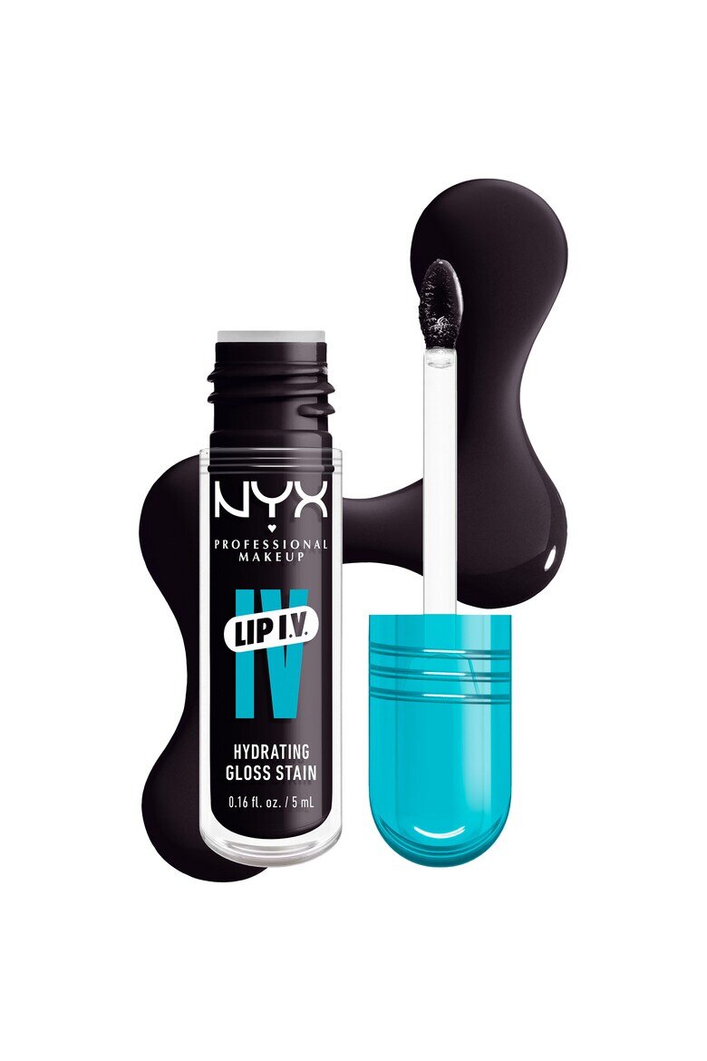 NYX Professional Makeup Хидратиращ гланц за устни с тинт ефект NYX PM Lip I.V. 5 мл Grape Gushin'