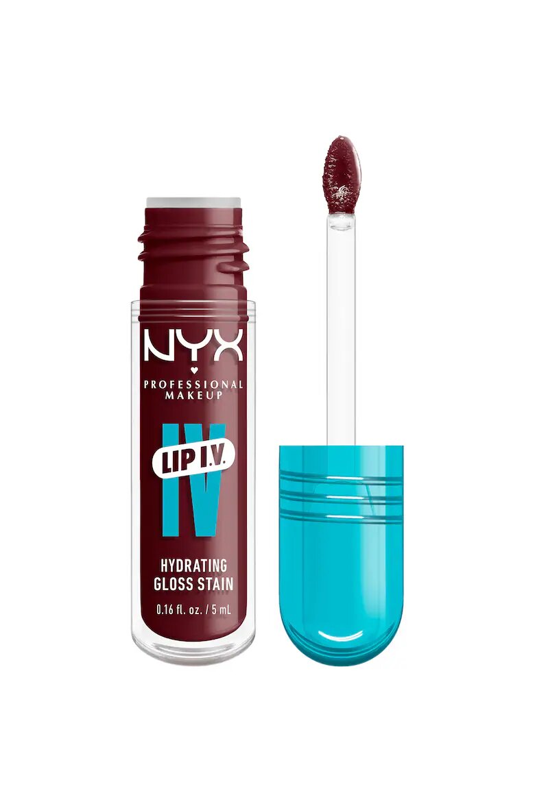 NYX Professional Makeup Хидратиращ гланц за устни с тинт ефект NYX PM Lip I.V. 5 мл Mauve N' Moist